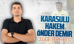 Karasulu hakem Önder Demir, 3.lige terfi etti