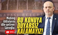 Hasan Sarıoğlu, mobing iddialarını dile getirdi