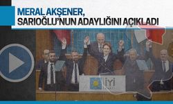 Meral Akşener, Hasan Sarıoğlu'nun elini kaldırdı