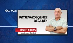 Kimse vazgeçilmez değildir!