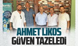 Ahmet Likos, güven tazeledi