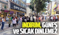 İndirim, güneş ve sıcak dinlemez