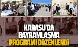 Karasu’da bayramlaşma programı düzenlendi