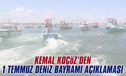 Kemal Koçöz’den 1 Temmuz Deniz Bayramı açıklaması