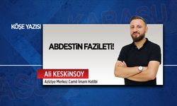 Abdestin fazileti!