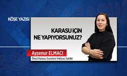 Karasu için ne yapıyorsunuz?