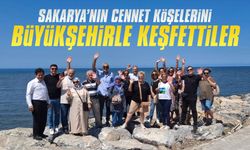 Sakarya’nın cennet köşelerini Büyükşehirle keşfettiler