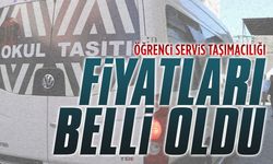 Öğrenci servis taşımacılığı fiyatları belli oldu