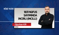 1831 nüfus sayımında İncirli (İncilli)