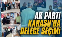 AK Parti Karasu’da delege seçimi