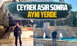 Yavuzyiğit aynı yerde 27 sene sonra poz verdi