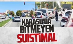 Karasu dörtyol ışıklarda bitmeyen dilenci sorunu