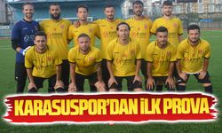 Karasuspor’dan ilk prova