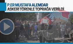 Piyade Er Mustafa Alemdar, askeri törenle toprağa verildi