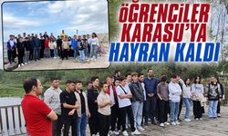 Geyveli öğrenciler Karasu’yu gezdi