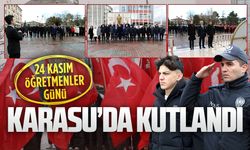 24 Kasım Öğretmenler Günü Karasu’da kutlandı