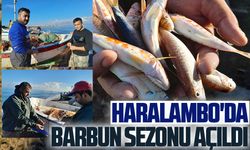 Haralambo'da barbun sezonu açıldı