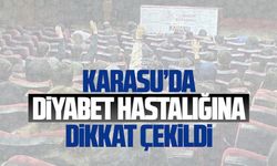 Karasu’da diyabet hastalığına dikkat çekildi