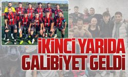 İkinci yarıda galibiyet geldi