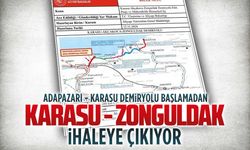 Adapazarı-Karasu başlamadan Karasu-Zonguldak ihaleye çıkıyor