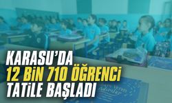 12 bin 710 öğrenci tatil startını verdi