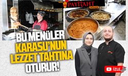 Karasu’nun lezzet tahtına oturan menüler Karasu Payitaht Döner’de