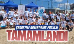 Şnorkelle Oryantiring Projesi tamamlandı