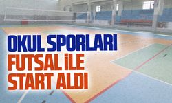 Okul sporları, futsal ile start aldı