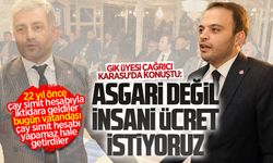 Ömer Faruk Çağrıcı: Asgari ücret değil, insani ücret istiyoruz