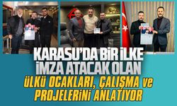 Ülkü Ocakları Karasu, çalışma ve projelerini anlattı