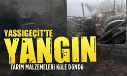 Yassıgeçit Mahallesi’nde korkutan yangın