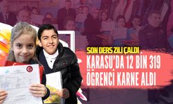 Karne heyecanı yaşayan öğrenciler yarıyıl tatiline girdi