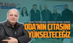 Hasan Filizfidanoğlu, adaylığını resmen açıkladı