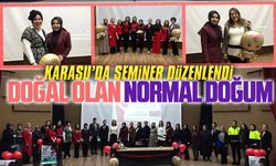 Karasu’da Türkiye artan sezaryen oranları konulu seminer düzenlendi