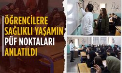 Karadeniz MTAL öğrencilerine sağlıklı yaşam semineri verildi