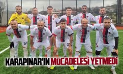 Karapınar’ın mücadelesi yetmedi