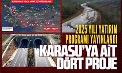 2025 yatırım programında Karasu’ya dört proje