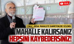 Muhtarlar ve köy halkı bu dilekçelerin altına imza atmalı