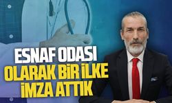 Cihan Emre: Esnaf Odası olarak Karasu’da bir ilke imza attık