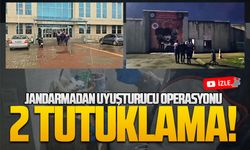 Jandarmadan uyuşturucu operasyonu: 2 tutuklama!