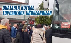 Çuhadar rehberliğinde 20 kişi daha kutsal topraklara gitti