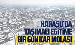 Karasu’da taşımalı eğitime tatil kararı