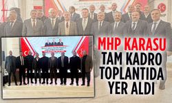 MHP Karasu İlçe Teşkilatı, istişare ve değerlendirme toplantısına katıldı