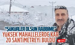 Karasu’nun yüksek mahallelerinde kar 10 santimi geçti