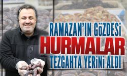 Ramazan’ın gözdesi hurmalar tezgahta yerini aldı