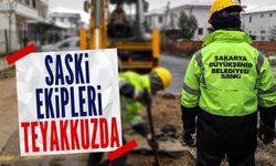 SASKİ ekipleri teyakkuzda