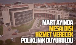 Radyoloji Polikliniği mesai dışı hizmet verecek