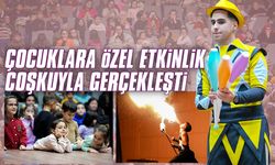 Çocuklara özel etkinlik coşkuyla gerçekleşti