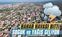 Bahar havası bitti, soğuk ve yağış geliyor