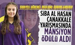 Siba Al Hasan, Çanakkale Yarışmasında Mansiyon Ödülü Aldı